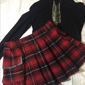 Plaid Skirt